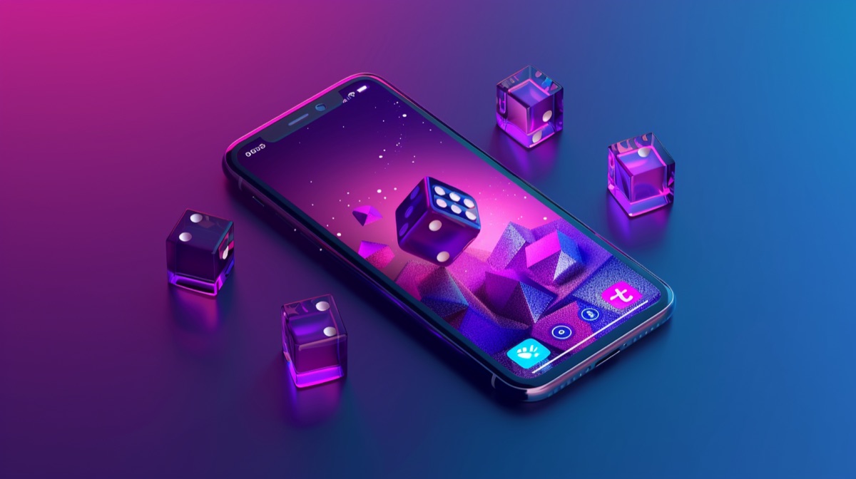 App móvel do Leao Bet em smartphone